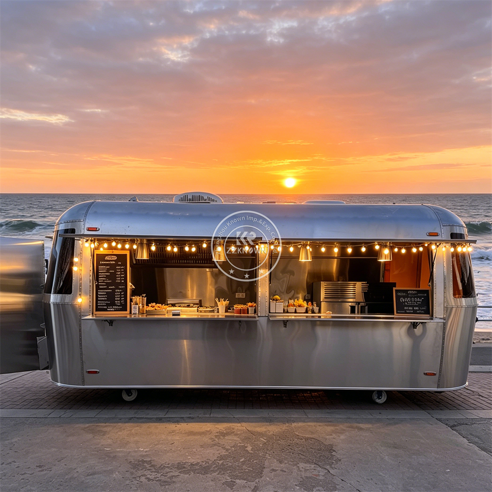 Coffee Equipment Usa - Customized Mobile Hot Dog Snack Trailer