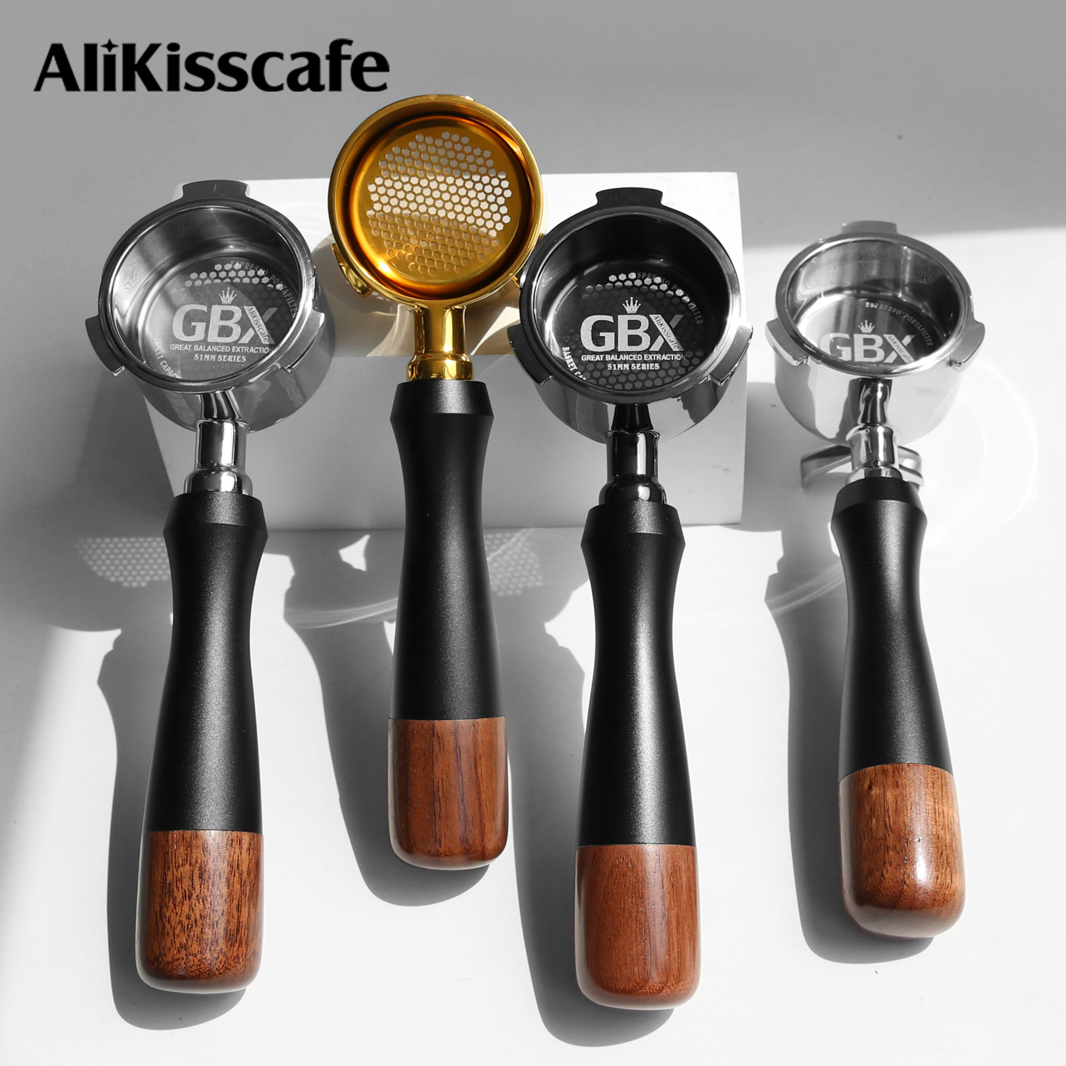 Coffee Equipment Espresso - AliKisscafe 51mm Coffee Bottomless Portafilter Delonghi