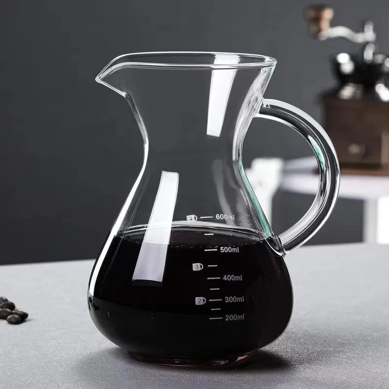 Glass Coffee Pot with Handle H - مراجعة Coffee Equipment Usa وسعره