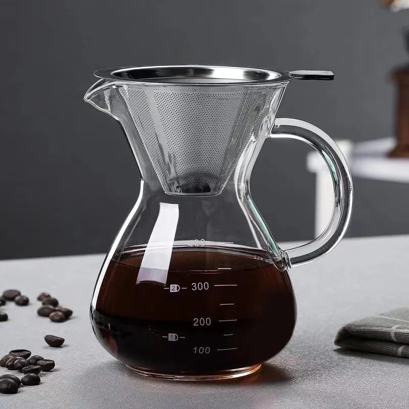 Glass Coffee Pot with Handle H - مراجعة Coffee Equipment Usa وسعره