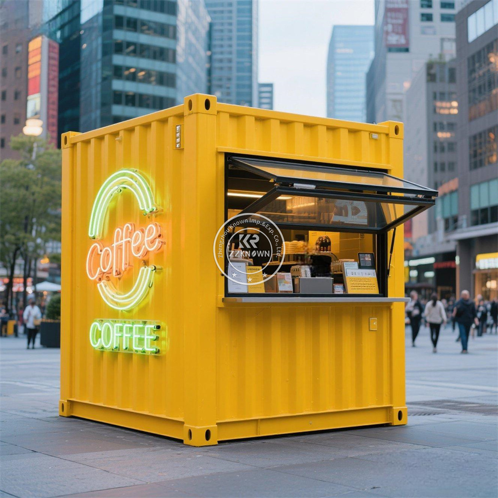 Prefabricated Container Store  - مراجعة Equipment Of Coffee Shop وسعره