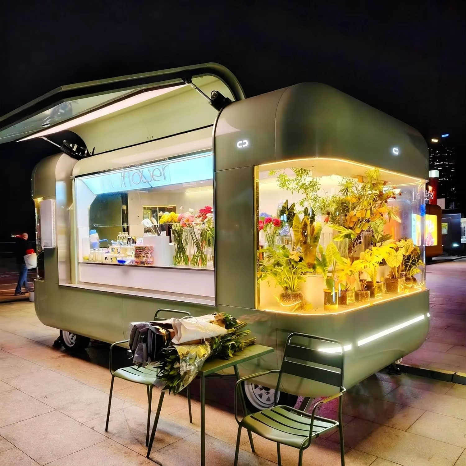 Mobile bar Station Ice Cream P - مراجعة Coffee Equipment Usa وسعره