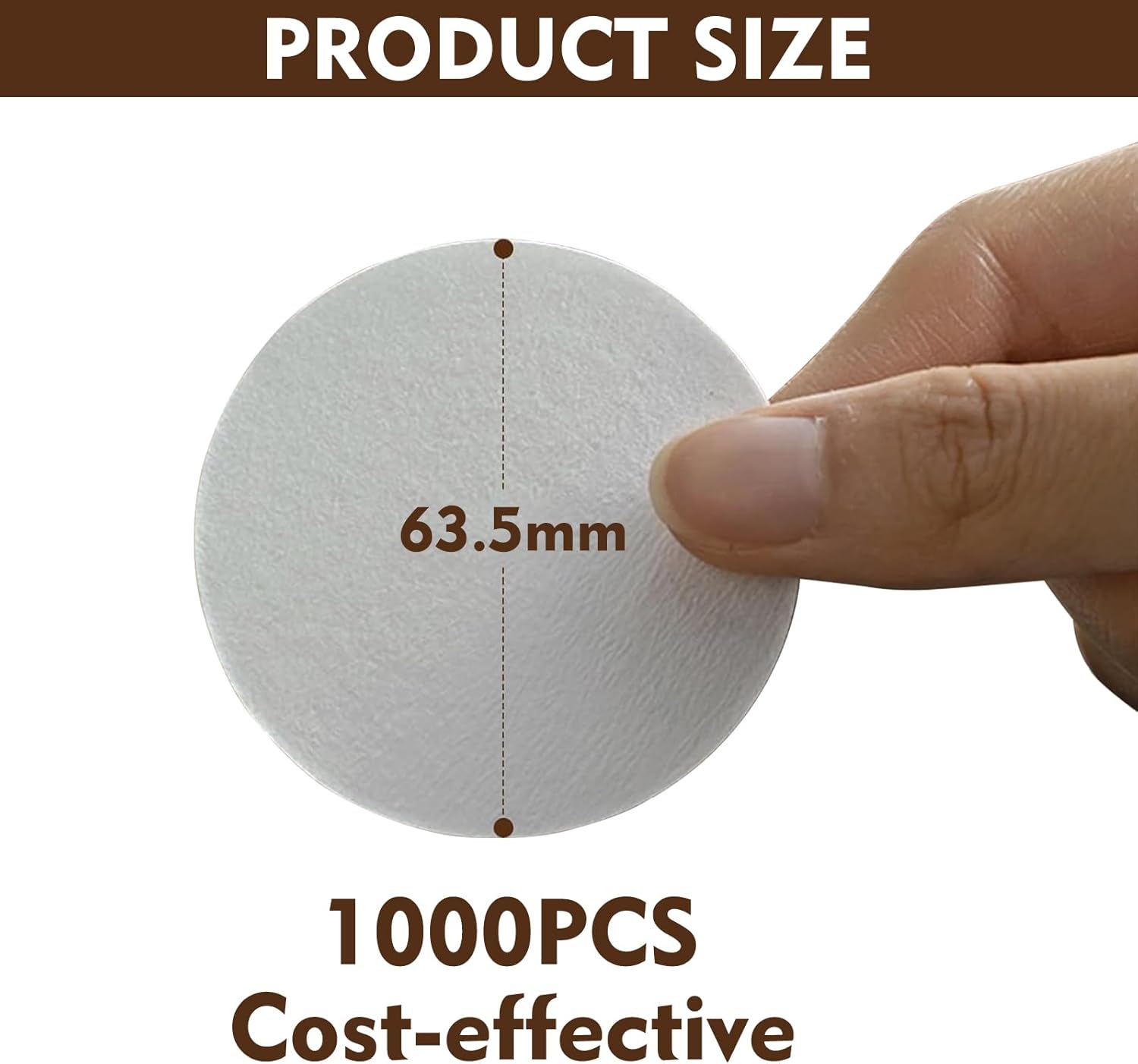 Round Coffee Filters, Compatib - مراجعة Coffee Equipment Espresso وسعره