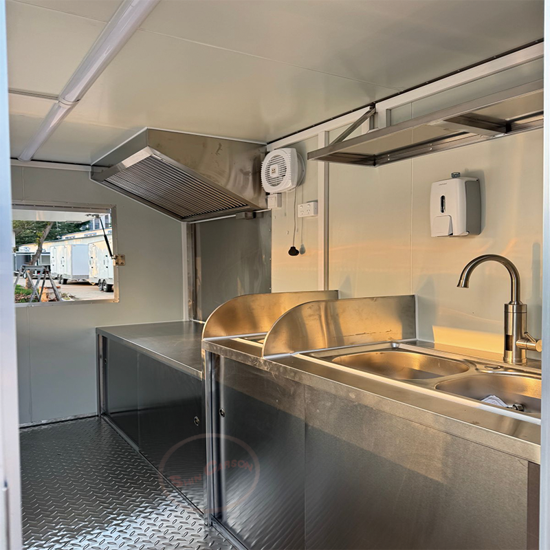 Concession Food Truck Trailer  - مراجعة Equipment Of Coffee Shop وسعره
