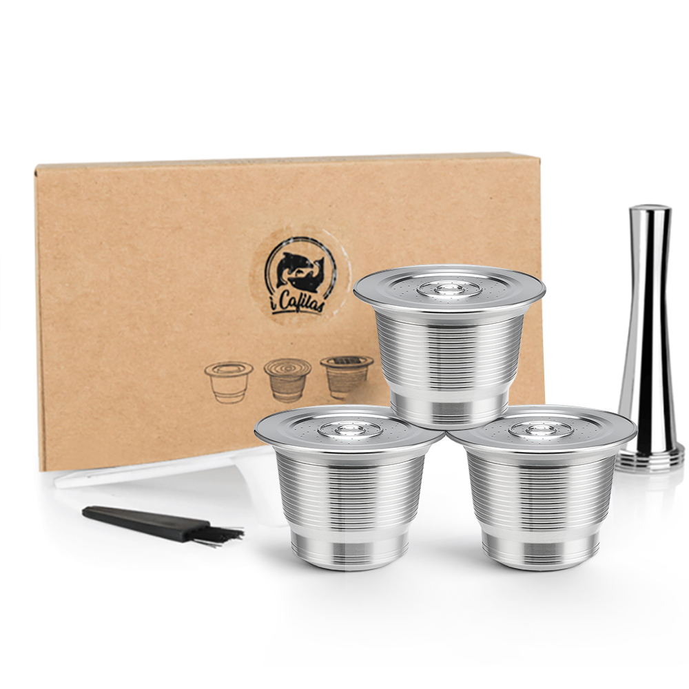 Nespresso Reusable Coffee Caps - مراجعة Coffee Equipment Espresso وسعره