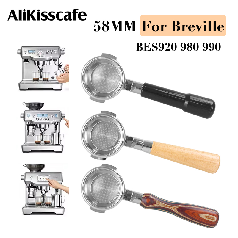 58MM Bottomless Portafilter Fo - مراجعة Coffee Equipment Espresso وسعره