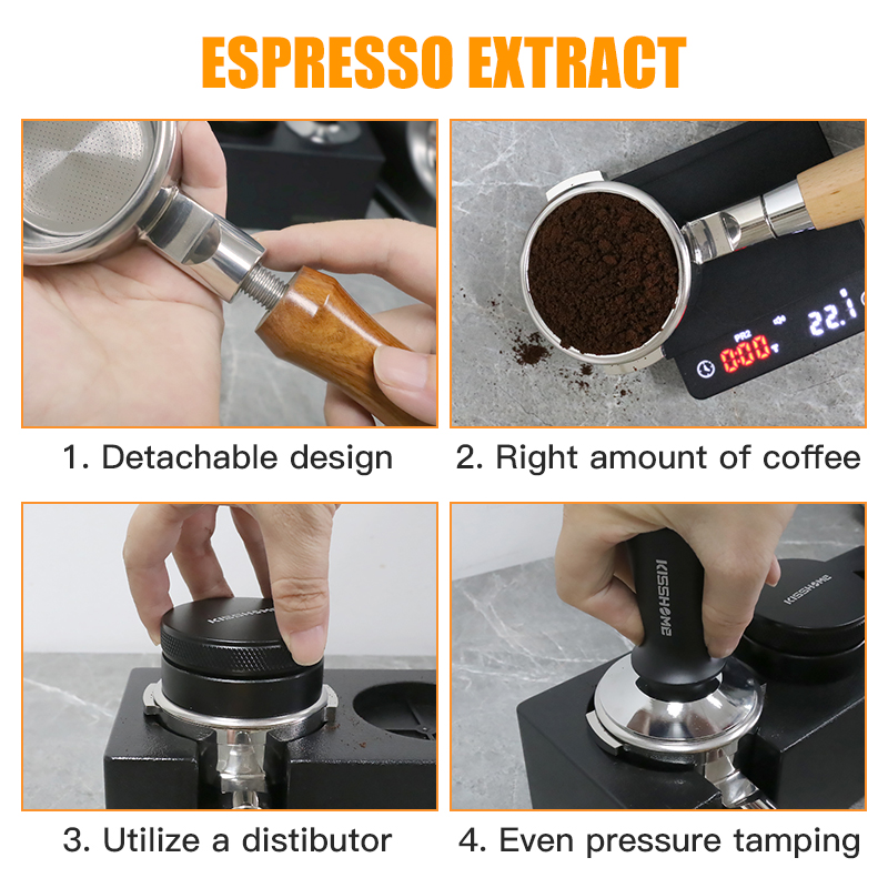 58MM Bottomless Portafilter Fo - مراجعة Coffee Equipment Espresso وسعره