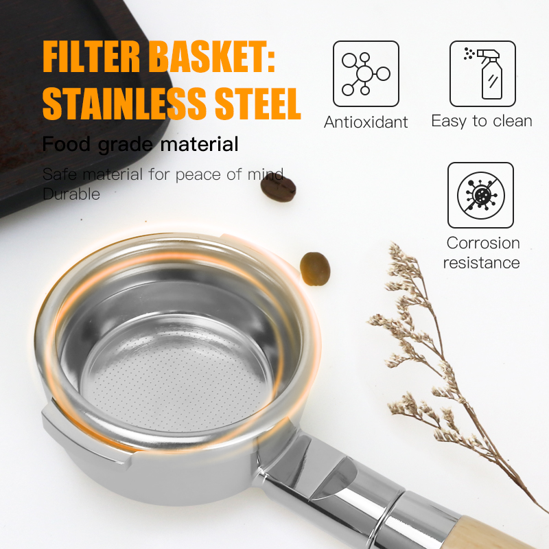 58MM Bottomless Portafilter Fo - مراجعة Coffee Equipment Espresso وسعره