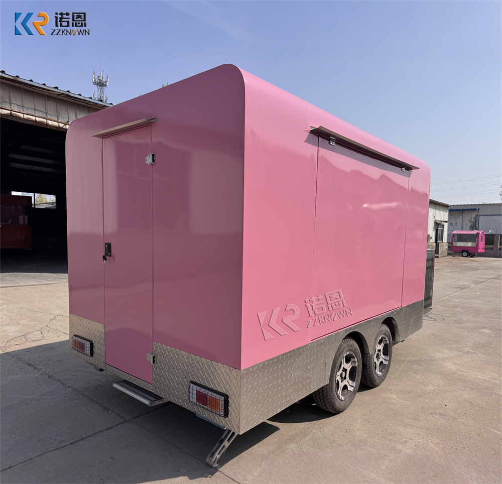 Mobile Fast Food Trailer Porta - مراجعة Coffee Equipment Usa وسعره