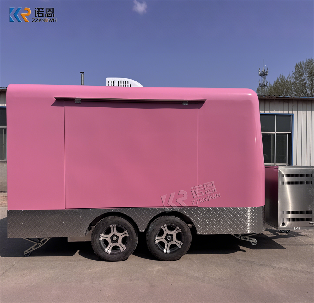 Mobile Fast Food Trailer Porta - مراجعة Coffee Equipment Usa وسعره