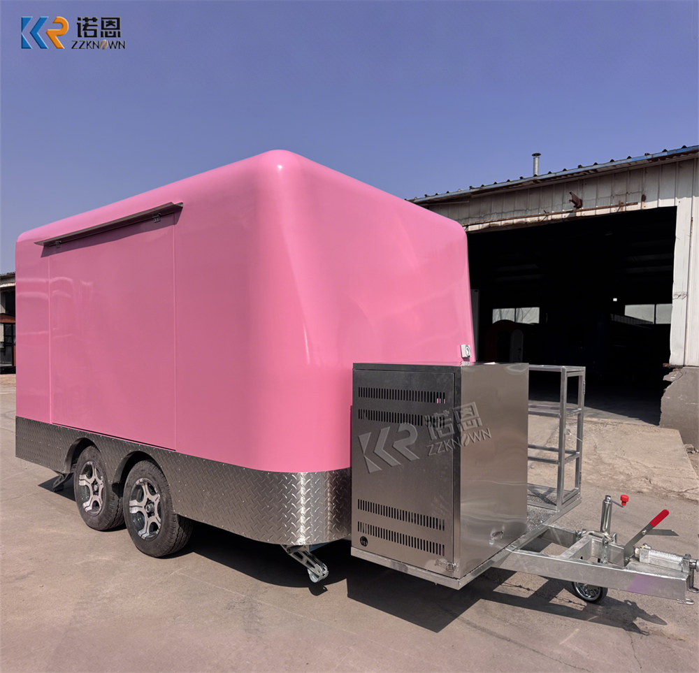 Mobile Fast Food Trailer Porta - مراجعة Coffee Equipment Usa وسعره