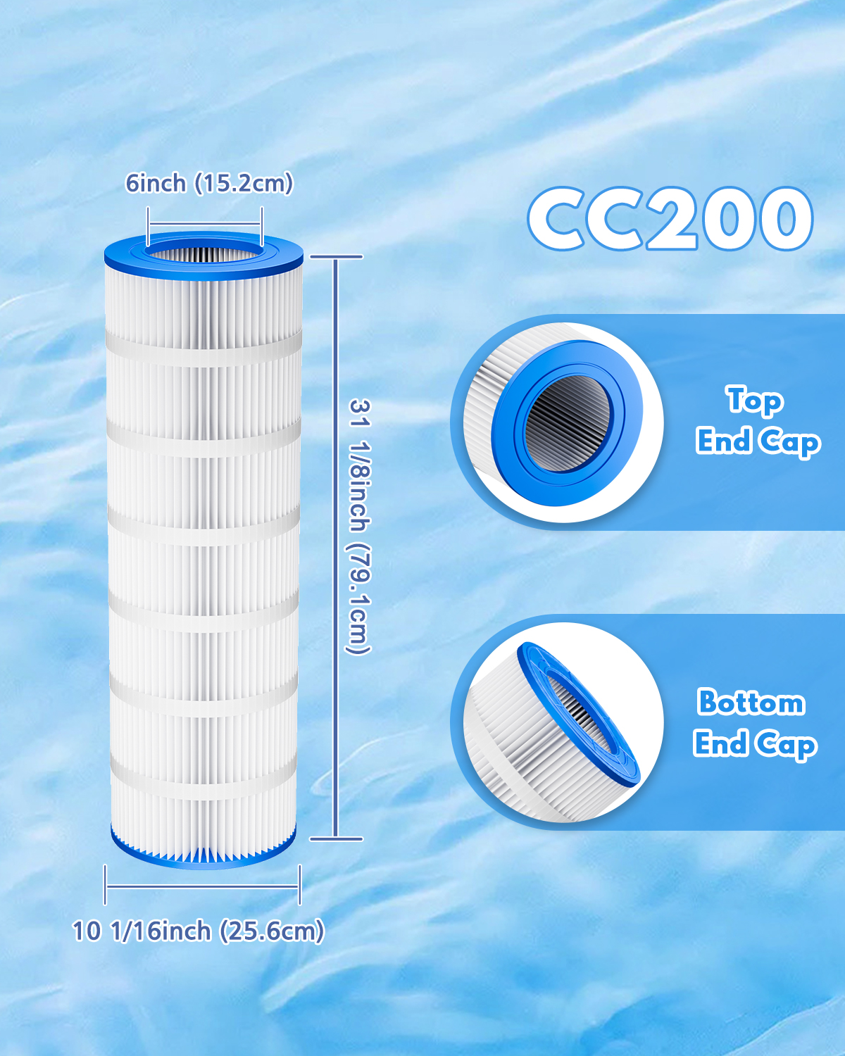 Pool Swimming Filter Cartridge - مراجعة Water Filter Cartridge وسعره