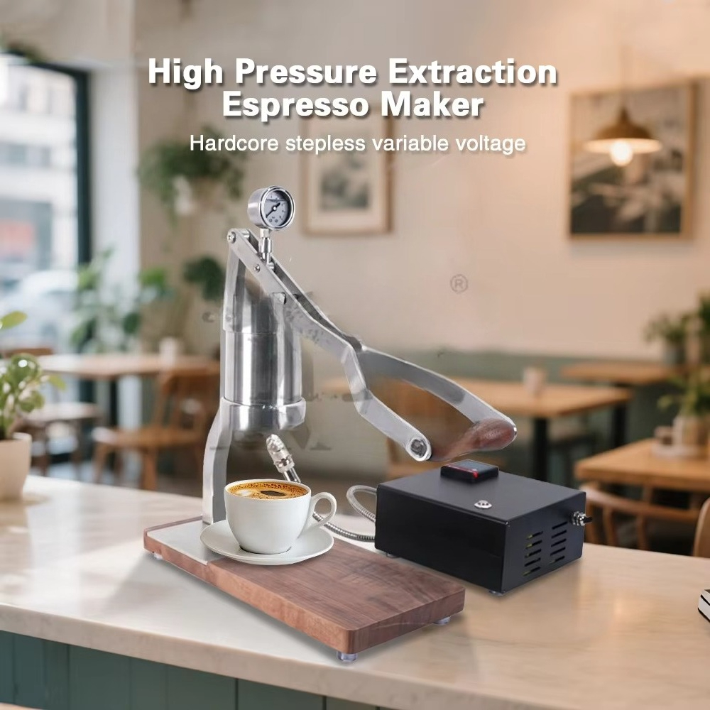 Manual Hand Press Coffee Maker - مراجعة Coffee Equipment For Cafe وسعره