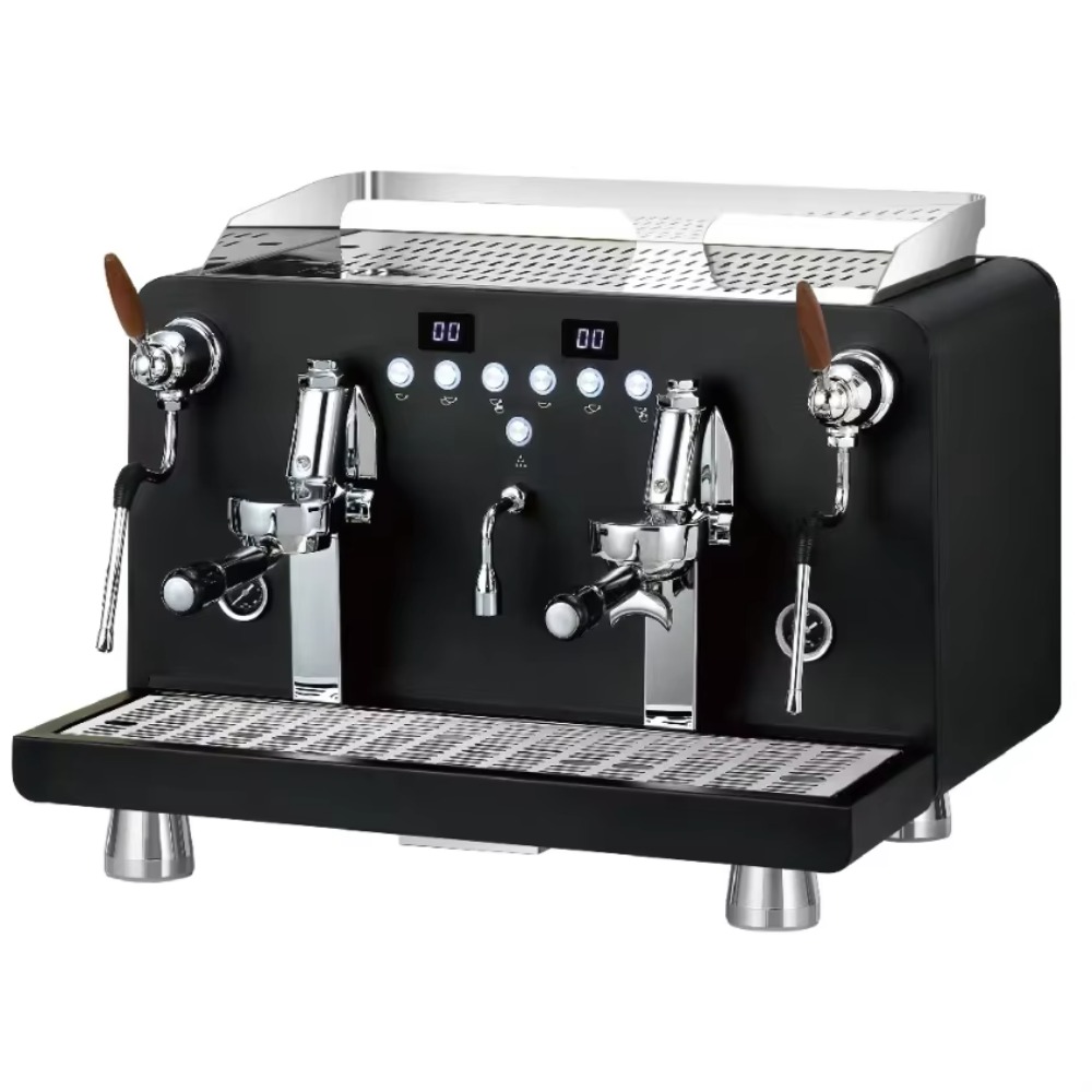 Espresso Machine, 2 Group Auto - مراجعة Coffee Equipment For Cafe وسعره