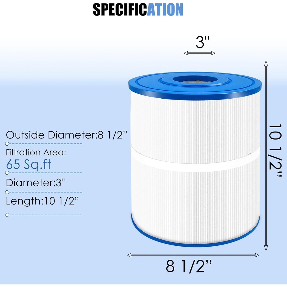 PWK65 Spa Filter Cartridge Rep - مراجعة Water Filter Cartridge وسعره