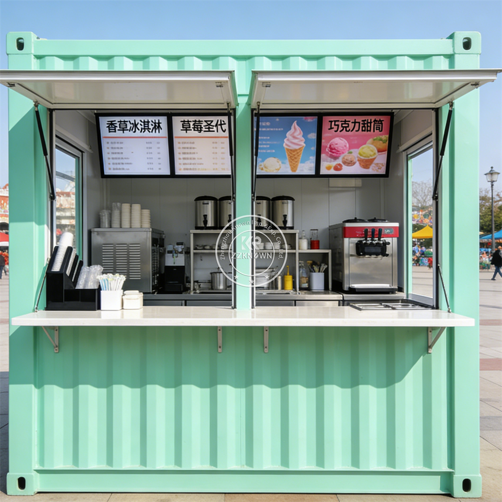 Modular Portable Container Bar - مراجعة Equipment Of Coffee Shop وسعره