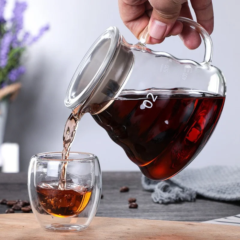 350/600/800ml Hand Brew Coffee - مراجعة Coffee Equipment Espresso وسعره