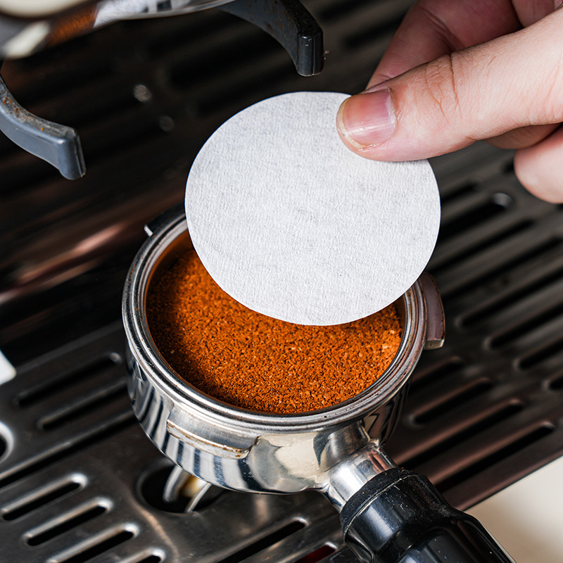 100Pcs Round Coffee Filter Pap - مراجعة Coffee Equipment Espresso وسعره