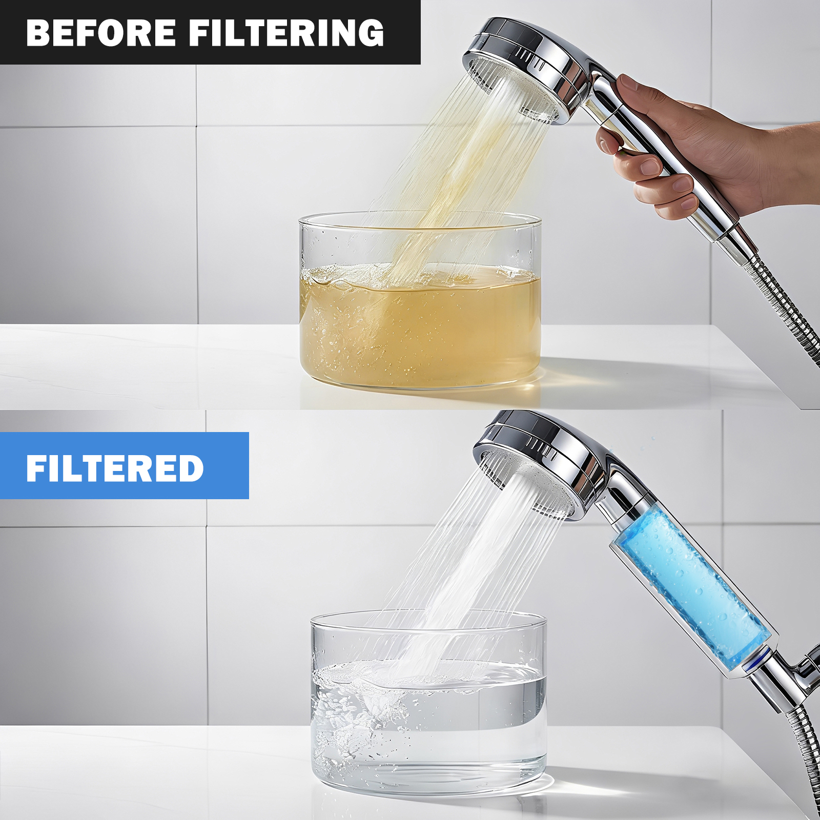 20Pcs Replacement Shower Filte - مراجعة Water Filter Cartridge وسعره