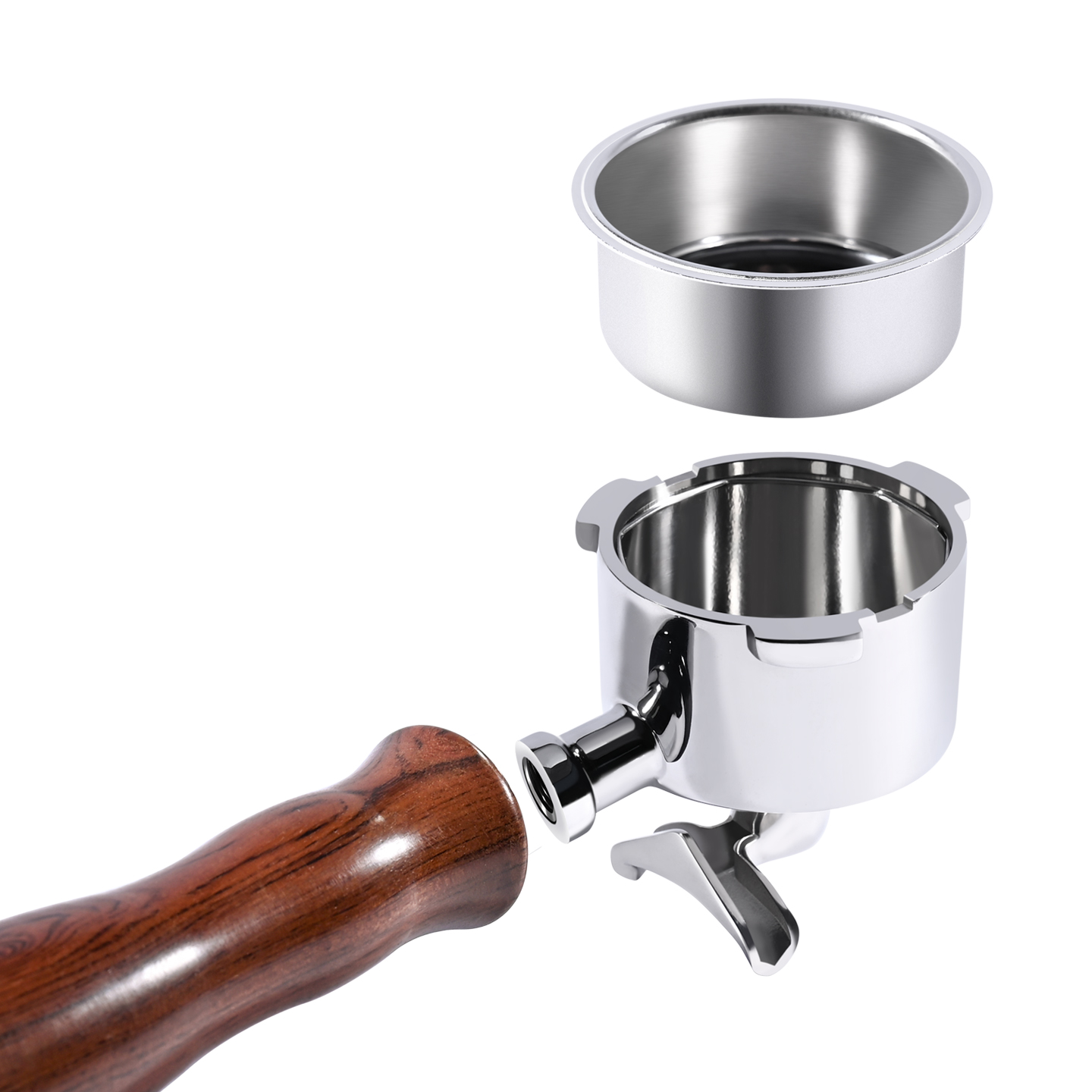 51mm Double Spout Coffee Porta - مراجعة Coffee Equipment Espresso وسعره