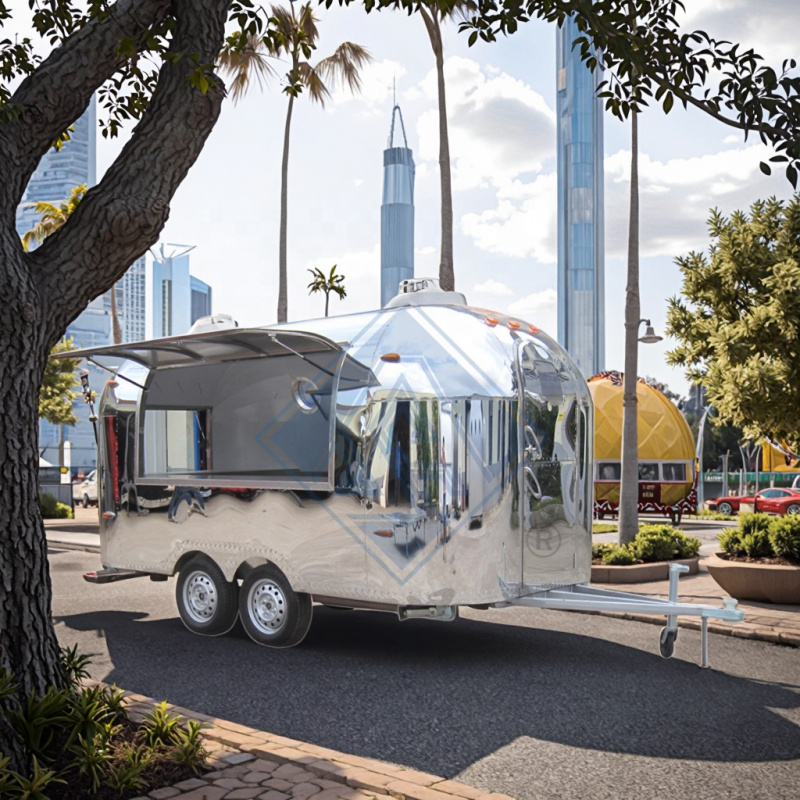 custom.Large Food Trailer Full - مراجعة Equipment Of Coffee Shop وسعره