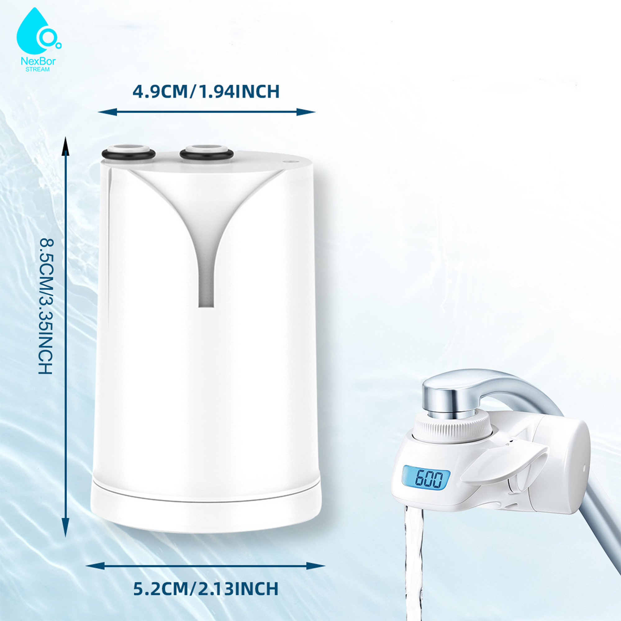 Faucet Water Filter Compatible - مراجعة Water Filter Cartridge وسعره